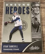 2020 Absolute Football RYAN TANNEHILL Unsung Heroes Insert #UH-RT Titans