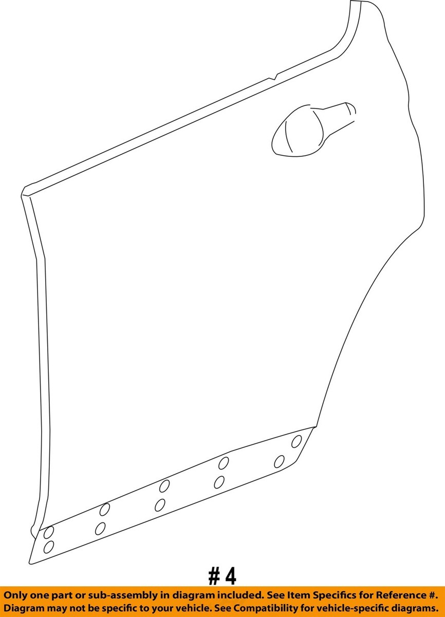 まとめうり 04 05 06 07 08 09 10 11 12 CHEV MALIBU OEM Driver Left Rear