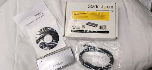 StarTech.com 4 Port USB To RS232 Serial DB9 Adapter Hub ICUSB2324