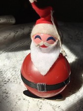 Vintage Santa Christmas Ball Ornament Hong Kong