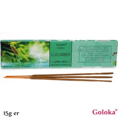 CUCUMBER von Goloka Aromatherapy 1x 15g RäucherSTÄBCHEN Raumduft Aroma