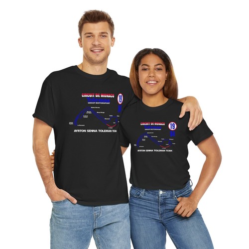 Camiseta Ayrton Senna Toleman 1984 GP de Mónaco Fórmula Carreras Camiseta F1 Carrera Fans Regalo - Imagen 46 de 73