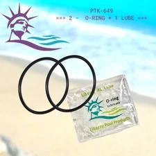 SX220Z2, (Pack of 2) Swimclear Pro-Grid, Bulkhead O-Ring PTK-649 For Hayward