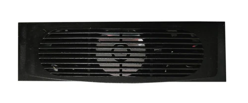HDD 5.25" bay Cooler with 2x4cm fans. With 5.25" to 3.5" Converter. HDF-2 BLACK
