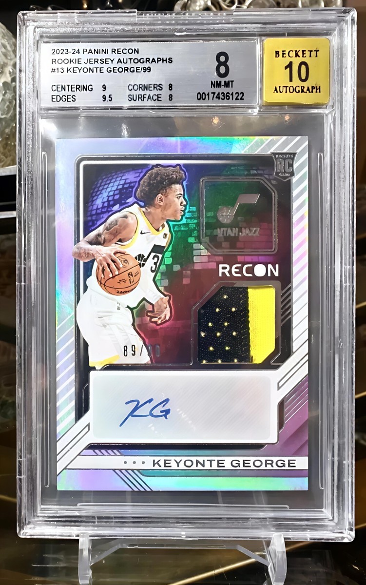 2023-24 Panini Recon - Rookie Jersey Autographs Keyonte George 