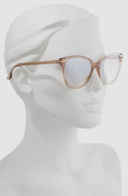 NEW!!! Tom Ford women sunglasses Ani TF844 45G Authentic $415 Authentic Tom Ford Ani TF844 45G Women Brown Cat Eye  main image 4