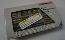 Meister Professional Bits  und Steckschlüssel Werkzeug Satz 34 tlg. (W020-147)