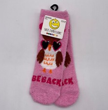 Sock Expressions Owl Be Back Pink Socks NWT