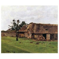 Claude Monet GemäLde Bauernhof In Normandie