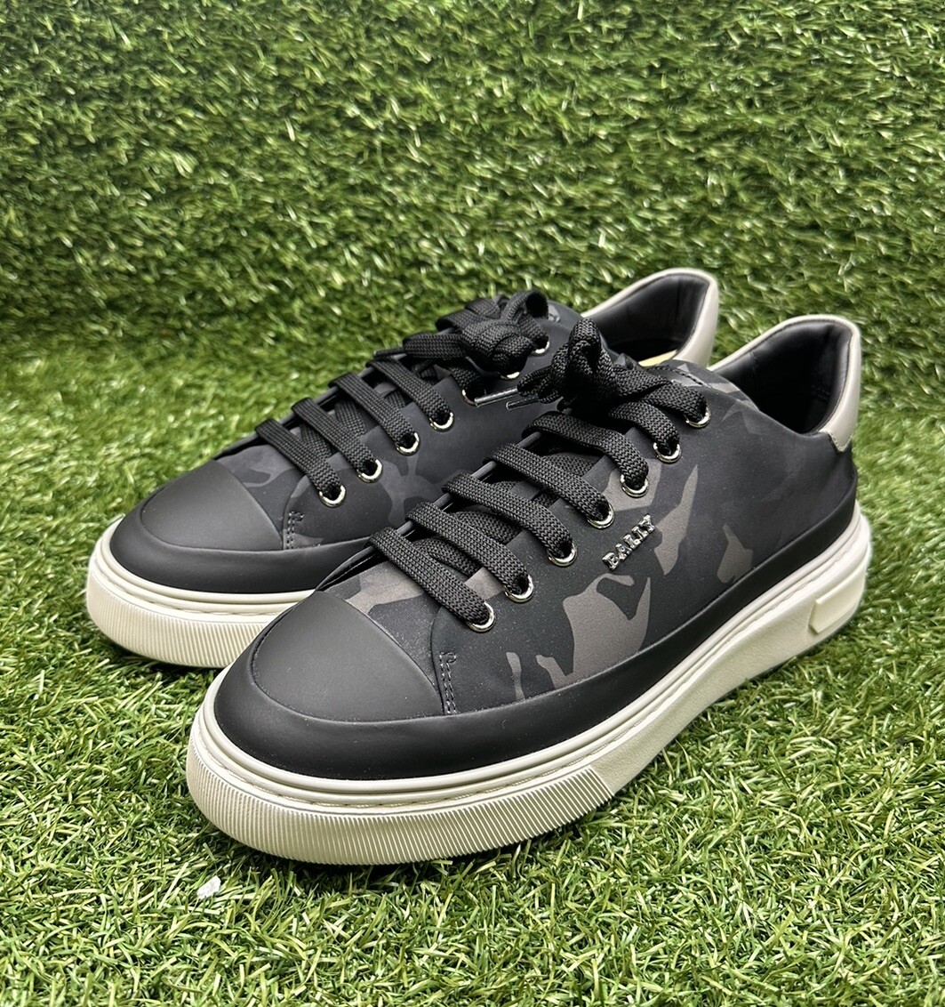 BALLY｜SNEAKERS (MELYS-T (6237752-00 /60194225261-F000)) Bally Melys Fabric & Leather Sneakers Mens | eBay