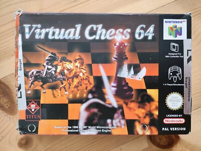 Virtual Chess 64 in Originalverpackung - N64 - Nintendo 64  