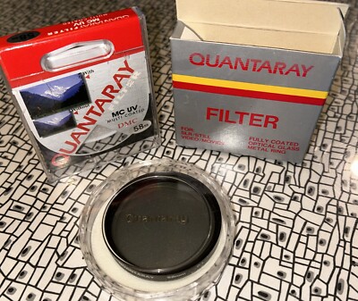 Quantaray 58mm Circular C-PL Filter Film & Digital Camera MC UV multi coated DMC