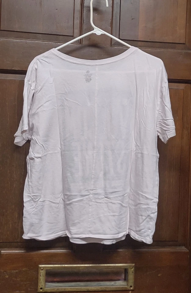 Volcom Stone Creative Liberation Pink T-Shirt Tee Women's Juniors Size M/12 - Image 2 of 3