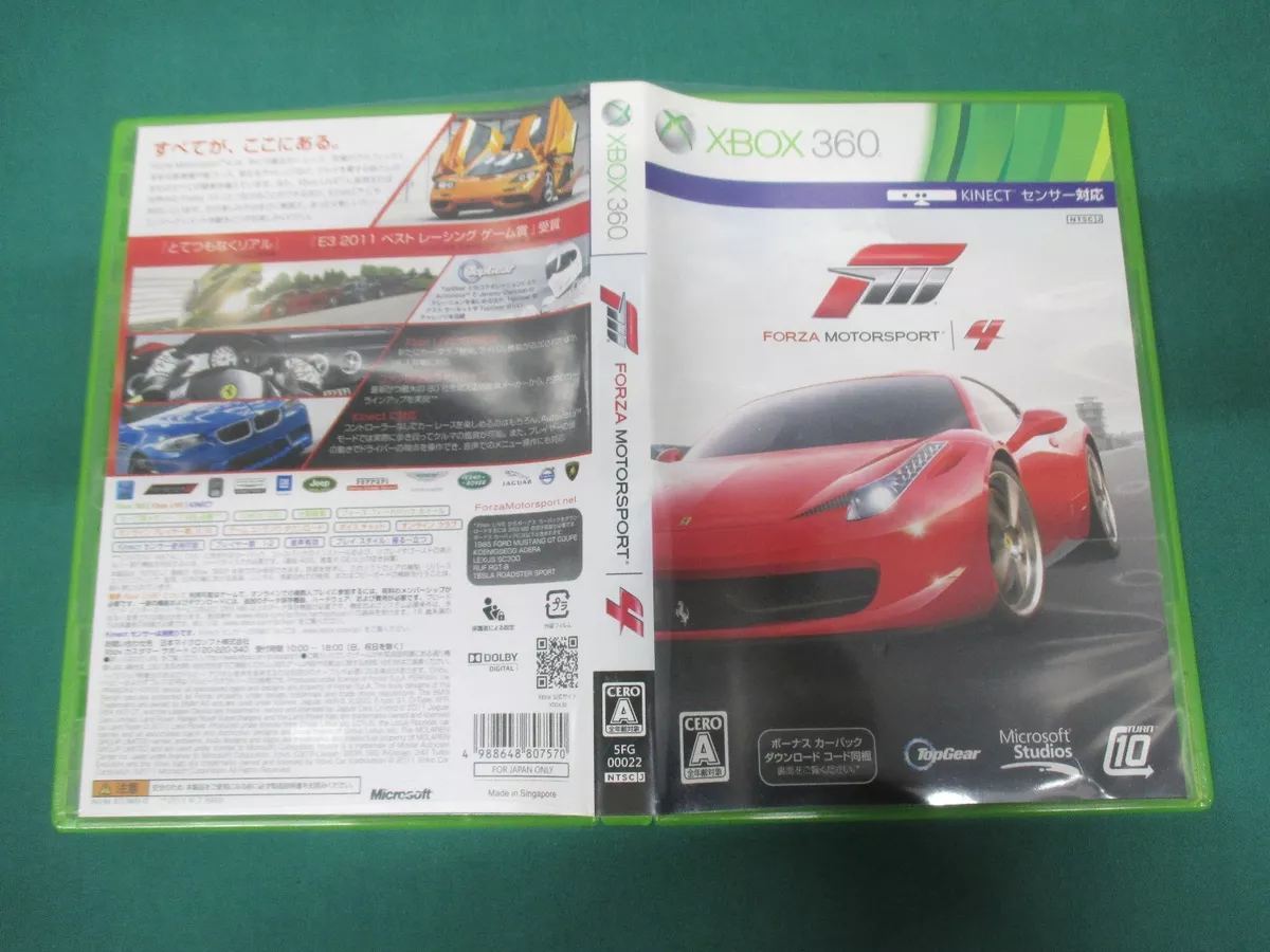 Jogo Forza Motorsport 4 Original Xbox 360 - Promoção!