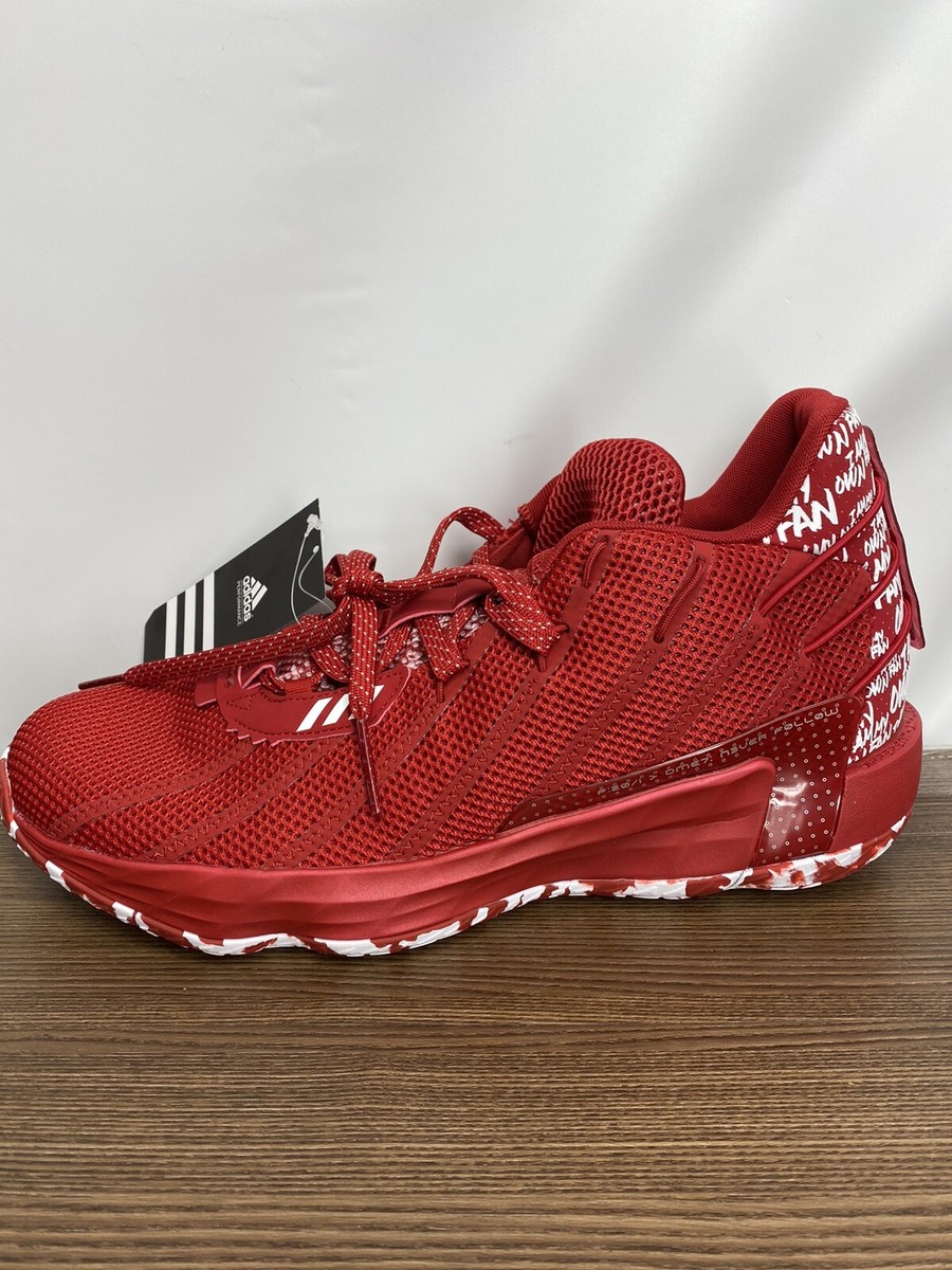 adidas Dame I AM MY OWN FAN Solar Red Basketball Sneaker FY4248