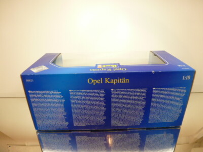 REVELL 08821 OPEL KAPITAN - BLUE 1:18 RARE - EXCELLENT CONDITION