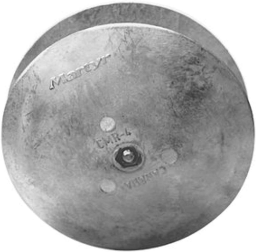 Martyr CMR04AL, Rudder / Trim Tab Disc Anode, Stainless Steel Allen ...