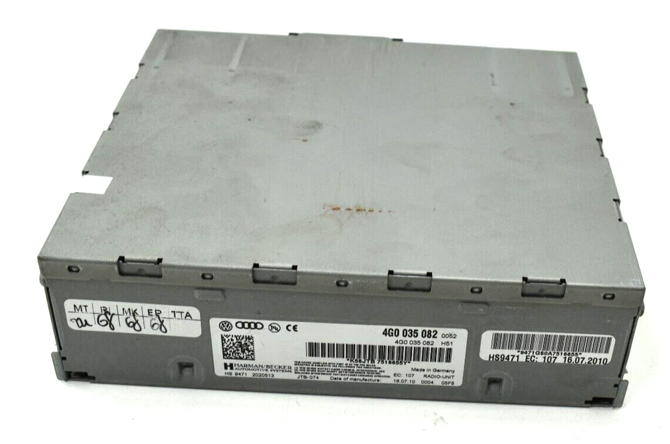 Audi A6 2006-2011 OEM Audio Radio Estéreo Receptor Satélite Sintonizador Módulo de Control Foto 2 de 4