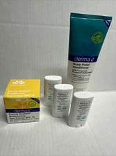 Derma E Lot - Scalp Relief conditioner,  day Creme, And 3x Mineral Sunscreen