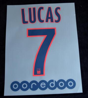 Maillot Paris Saint‑Germain extérieur blanc 2015-2016 Lucas