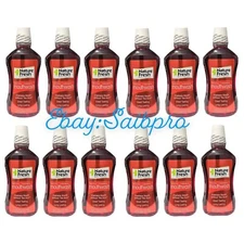 12 PACK Of Nature Fresh Mouthwash Natural Cinnamon 18 fl oz
