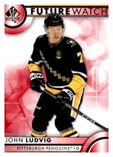 2023-24 SP Authentic #174 John Ludvig Limited Red