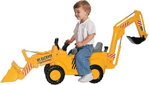 ride on backhoe
