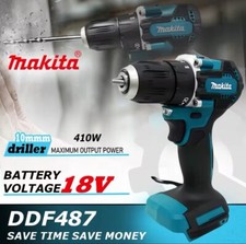 Makita DDF487 Trapano Avvitatore Elettrico 18v Brushless Velocità Variabile