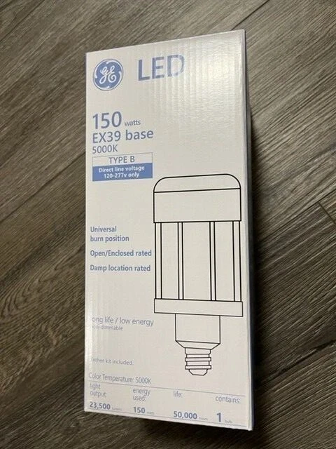 Current powered by GE LED150ED28/750 LED HID Lamp - Image 2 of 3