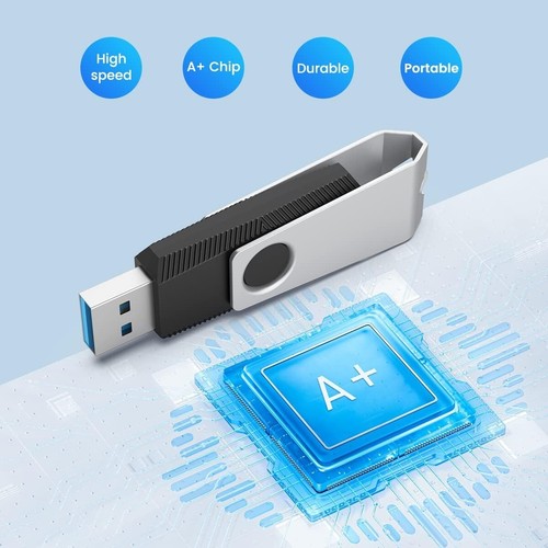 High-Speed 128GB USB 3.0 Thumb Drive Set with LED Indicator – 5 Colorful Options - Afbeelding 10 van 10