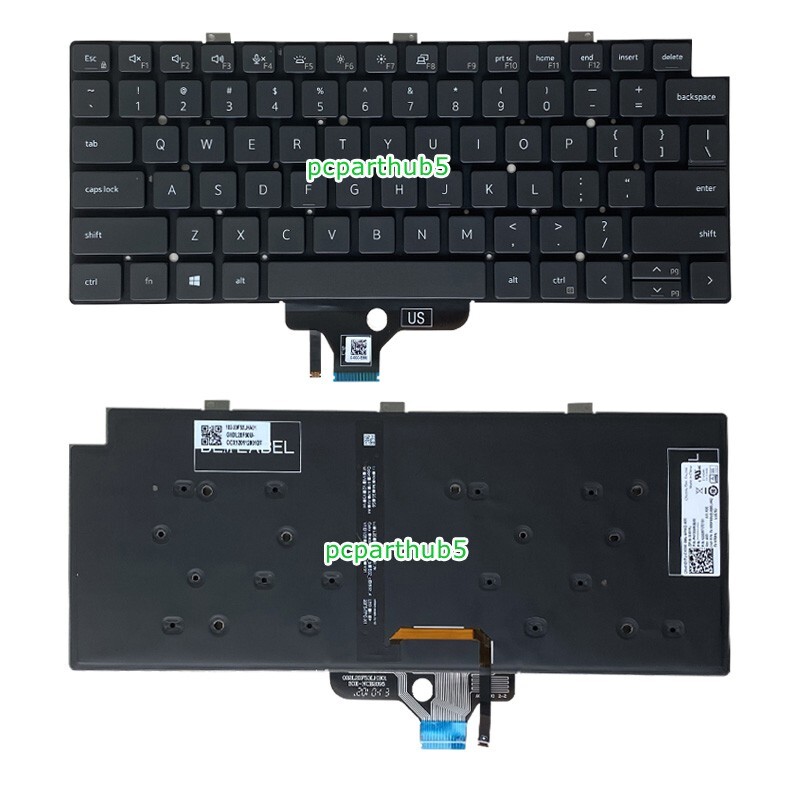 ●USキーボード●DELL Latitude7320 i7 16GB Win11 New Genuine Dell Latitude 5320 7310 7320 Laptop Keyboard US