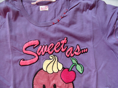 Chemise Nolita Violette Avec Poche, Taille 12 – Imprimé Original