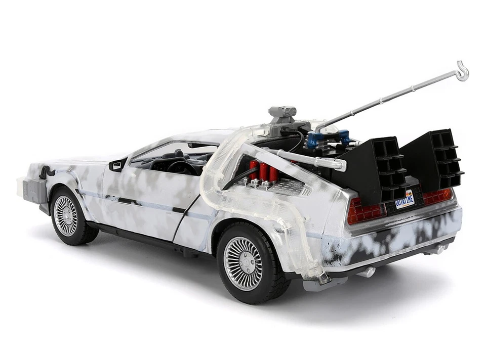 DeLorean Time Machine “Frost Edition” 1:24 – Jada 玩具 – 回到未来 – Br — 第 4/4 张图片