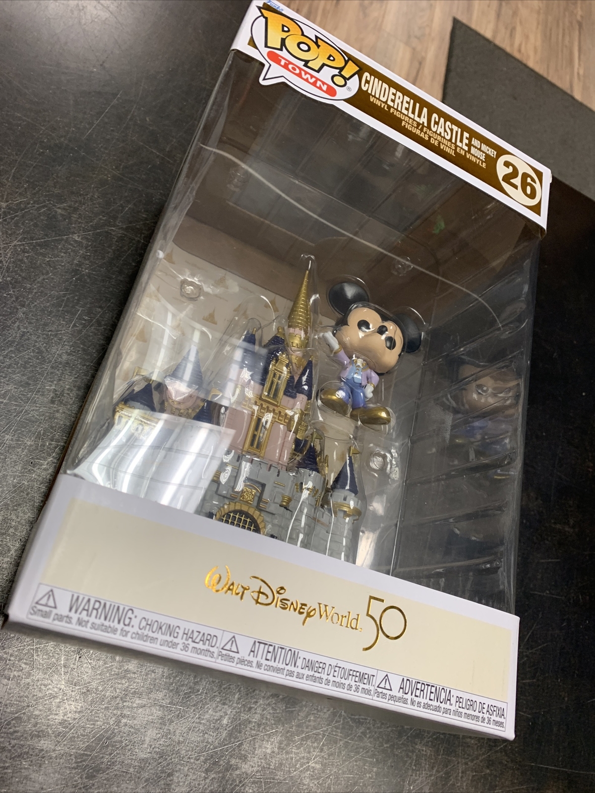 Pop Town: Wdw 50Th - Castle &Amp; Mickey