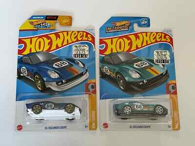 2024 HOT WHEELS HW TURBO EL SEGUNDO COUPE WITH FACTORY STICKER LOT OF 2