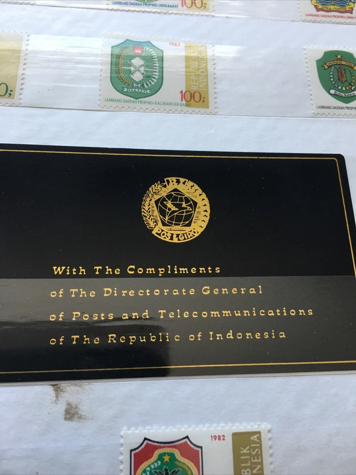 Vintage  The Republc of Indonesia Set Postage Stamps 69 Stamps - Image 2 of 4