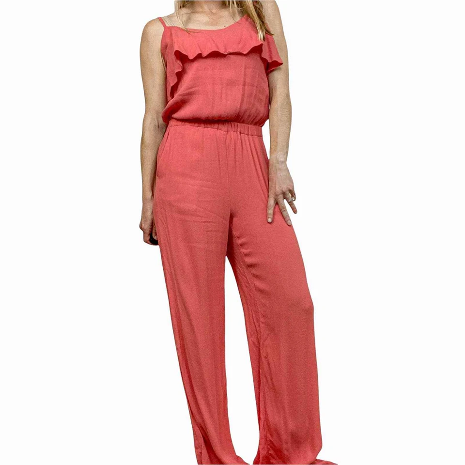 Ella Moss Stella Jumpsuit in Tulip Size Small - Image 2 of 4