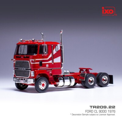 IXO MODELL LKW FORD CL-9000 CAB UNIT ROT 1976 MASSSTAB 1:43 TR209