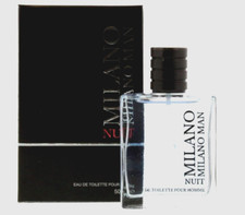 Milano Man Nuit Eau De Toilette Aftershave Pour Homme 50ml