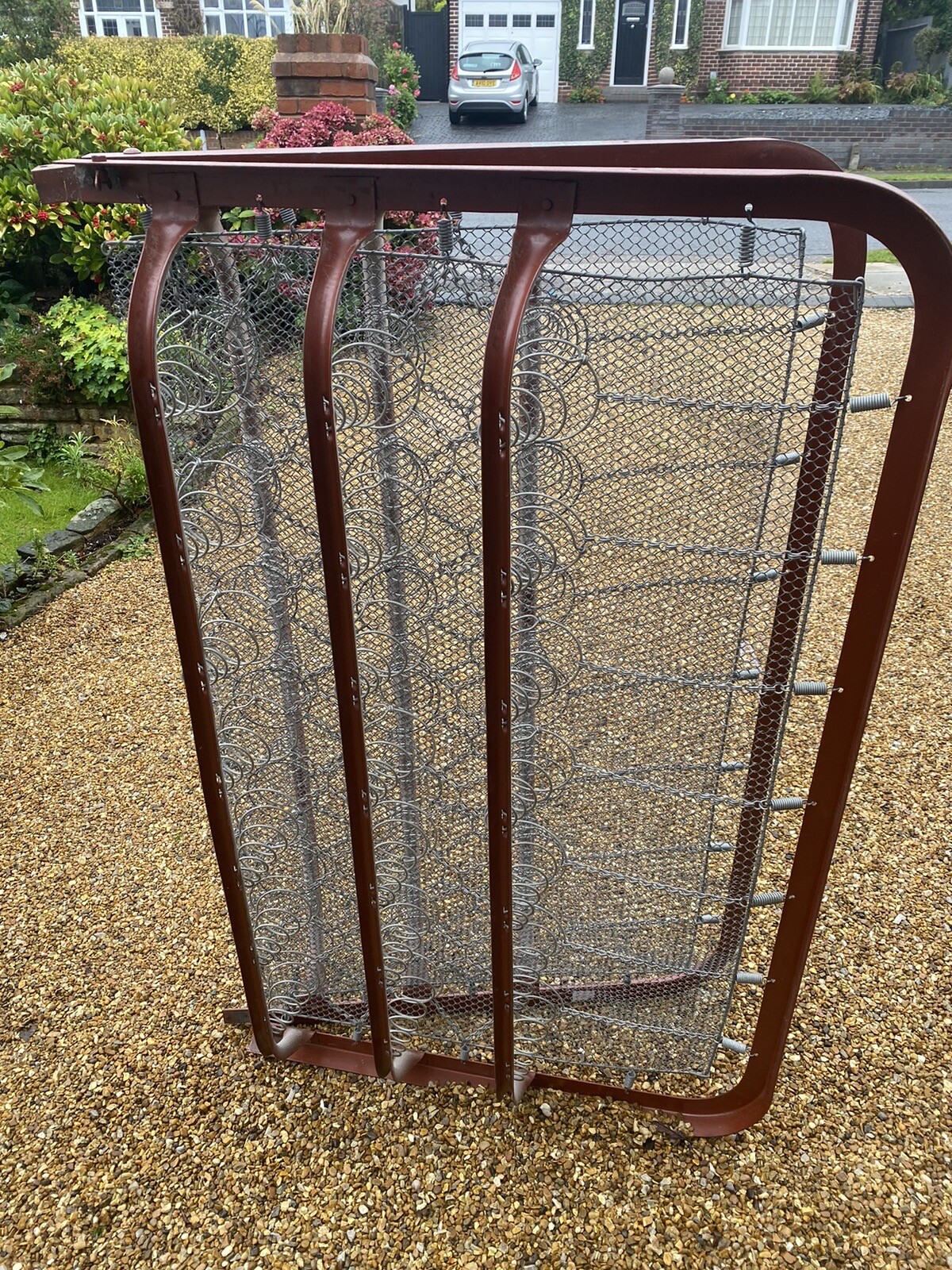 Metal Double Bed Frame Base For Antique Four Poster Bed eBay