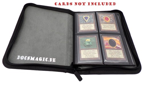 Docsmagic.de Premium Pro-Player 4-Pocket Zip-Album - 160 Card Binder - MTG - PKM - Picture 7 of 41