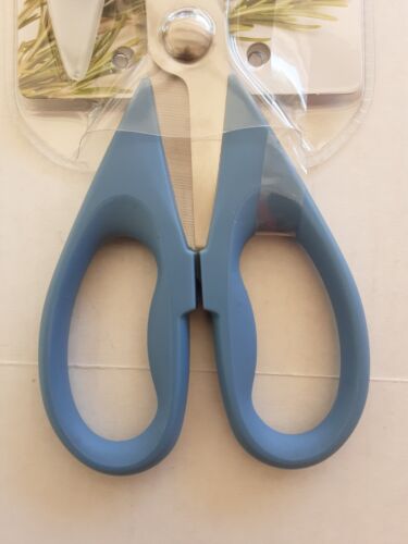 Kitchen Aid Utility Shears / Scissors (Corn Flower Blue) NEW KE351OHBLA - Picture 3 of 5