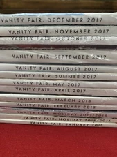 Sealed NEW 14 Vanity Fair Magazines 2015-2018 MARVEL
