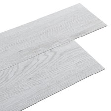 5 m2 Floor Planks Tiles Grey Wooden Effect Self Adhesive Vinyl Flooring Kitchen