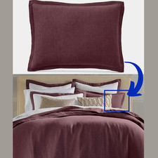 NIB 120 Hotel Collection Linen 1 Standard Sham Pillow Case 202