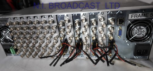 Evertz 7700 rack with 10x HDSDI video DAs 7700da7-hd, 2x 7721ae-a4-hd embedder - Picture 9 of 12