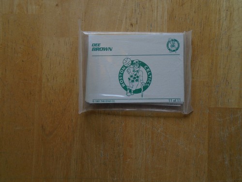 1991 Star Co. Dee Brown Celtics 11 Card Set Sealed - Picture 2 of 3