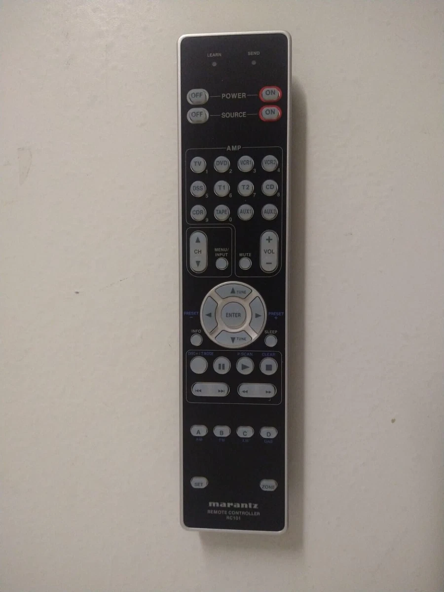 RC035SR Telecomando compatibile con ricevore AV stereo Marantz SR6012 SR6014 SR5014 SR5013 NR1510 NR1609 NR1710 Sostuzione  44