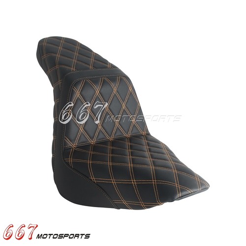 For Harley Low Rider ST FXLRST FXLRS FXLR FLSB 2018-2024 Club Style Gel Pad Seat - Picture 8 of 9