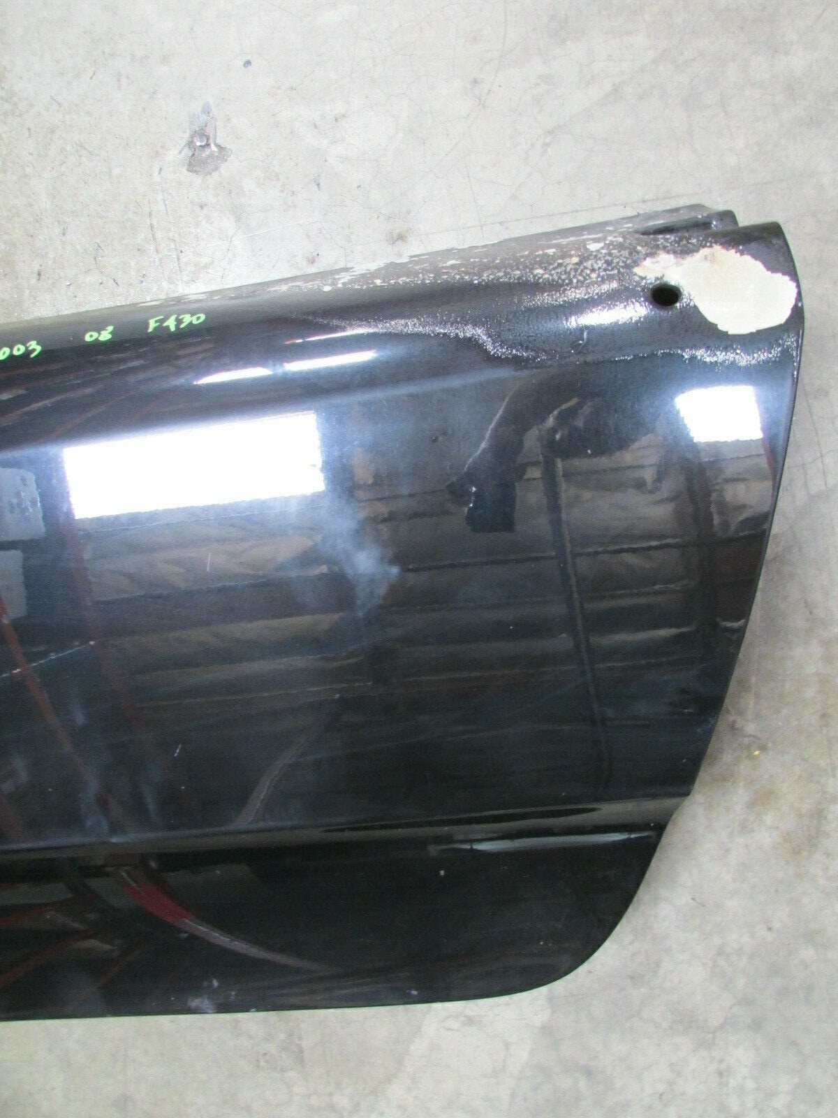 Ferrari F430, Spider, LH, Left Front Door Shell, Used, P/N 68489211